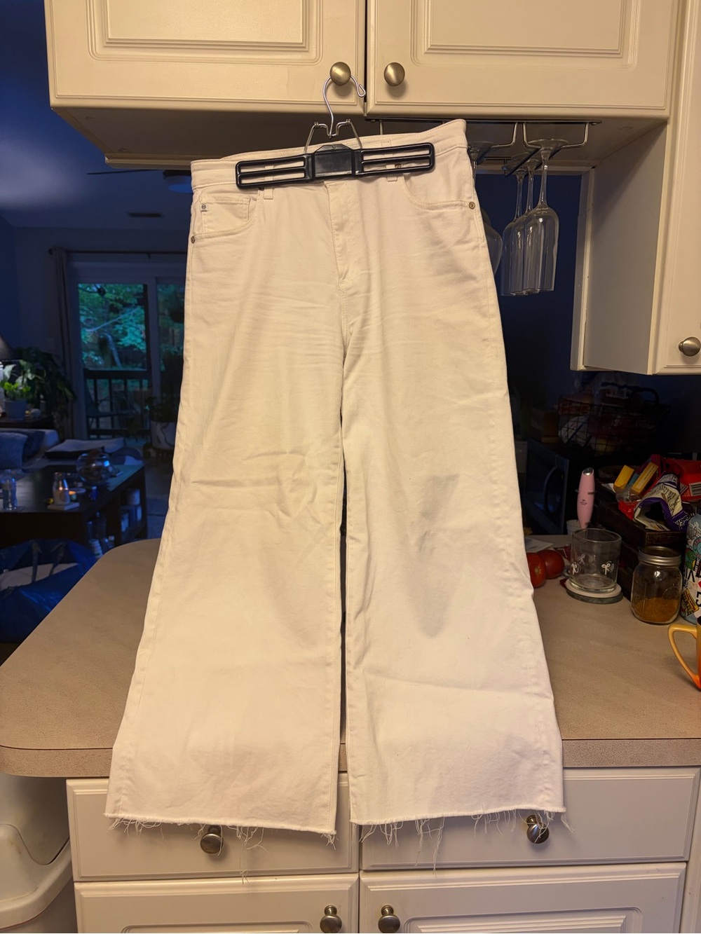 AG JEANS SAIGE WIDE LEG CROP JEANS - Picture 3 of 7